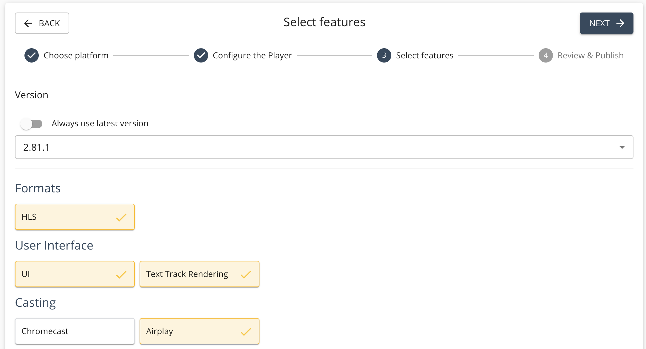 Enable Airplay